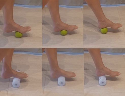 FASCIAL MASSAGE EXERCISE WITH BALL OR FROZEN BOTTLE drjordijimenez